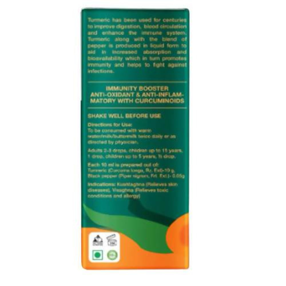 Dhathri Ayurveda Turmeric Curcumin Drops