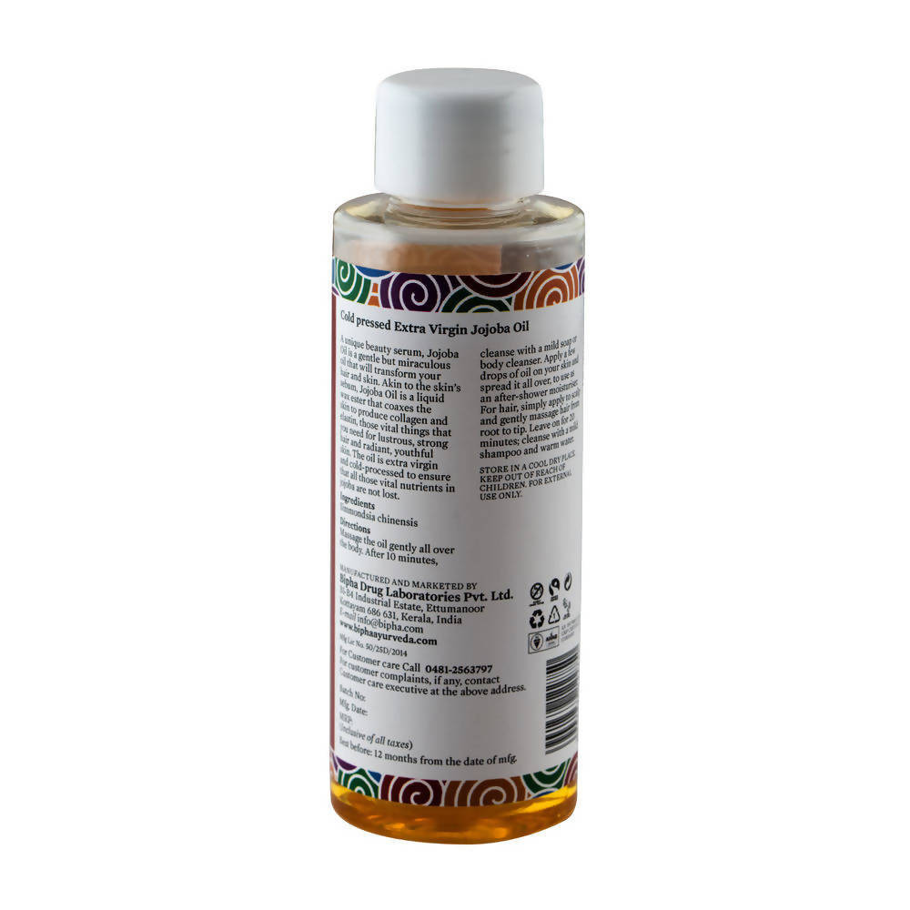 Bipha Ayurveda Cold Pressed Extra Virgin Jojoba Oil - DrMediCart
