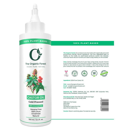The Organic Forest Castor Oil - Cold Pressed