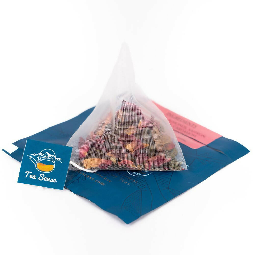 Tea Sense Kashmiri Kahwa Detox Green Tea Bags Box - Drmedicart