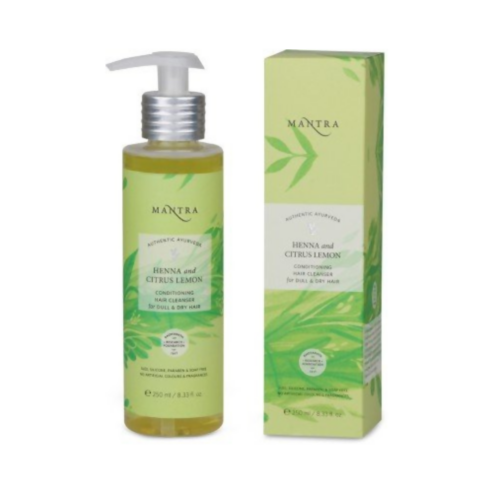 Buy Mantra Herbal Henna and Citrus Lemon Conditioning Hair Cleanser For Dull & Dry Hair from DrMediCart, Ship from India to USA
