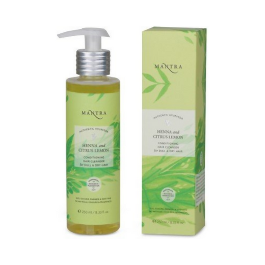 Buy Mantra Herbal Henna and Citrus Lemon Conditioning Hair Cleanser For Dull & Dry Hair from DrMediCart, Ship from India to USA