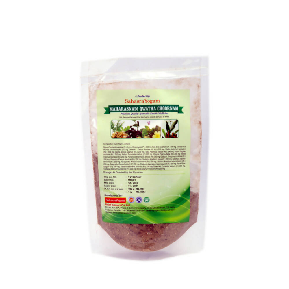 Sahasrayogam Maharasnadi Qwatha Choornam