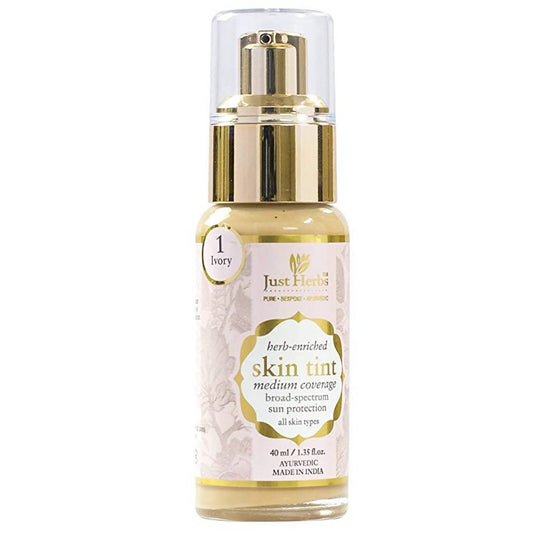 Buy Just Herbs Enriched Skin Tint - 1 Ivory from DrMediCart, Ship from India to USA