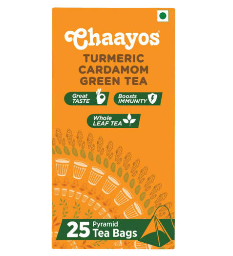 Buy Chaayos Turmeric Cardamom Green Tea from DrMediCart