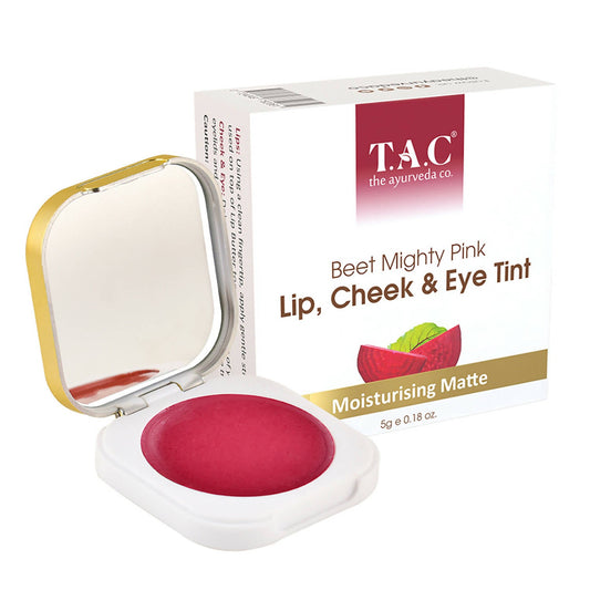 TAC - The Ayurveda Co. Lip, Cheek & Eye Tint with Beetroot Extracts - DrMediCart
