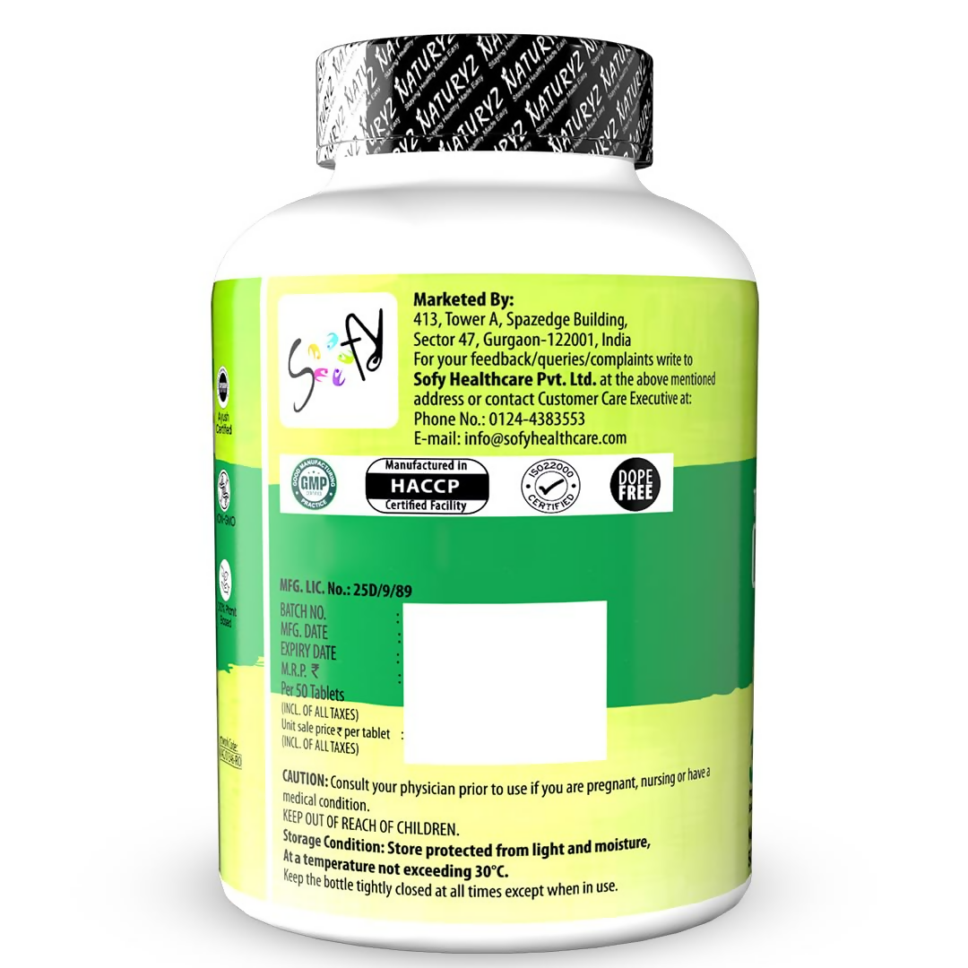 Naturyz Veda Triple Plant Biotin For Hair Growth Tablets