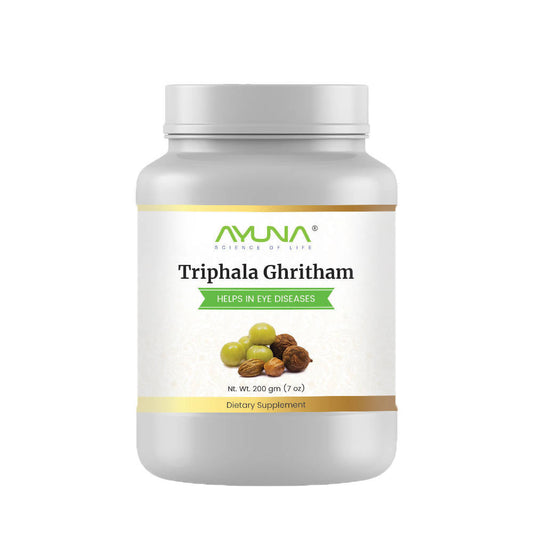 Buy Ayuna Triphala Ghritham from DrMediCart, Ship from India to USA