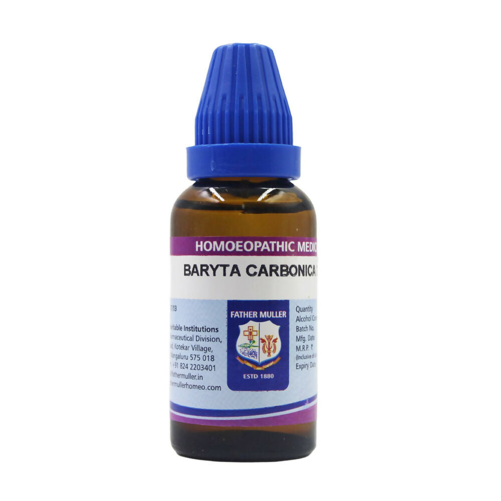 Father Muller Baryta Carbonica Dilution