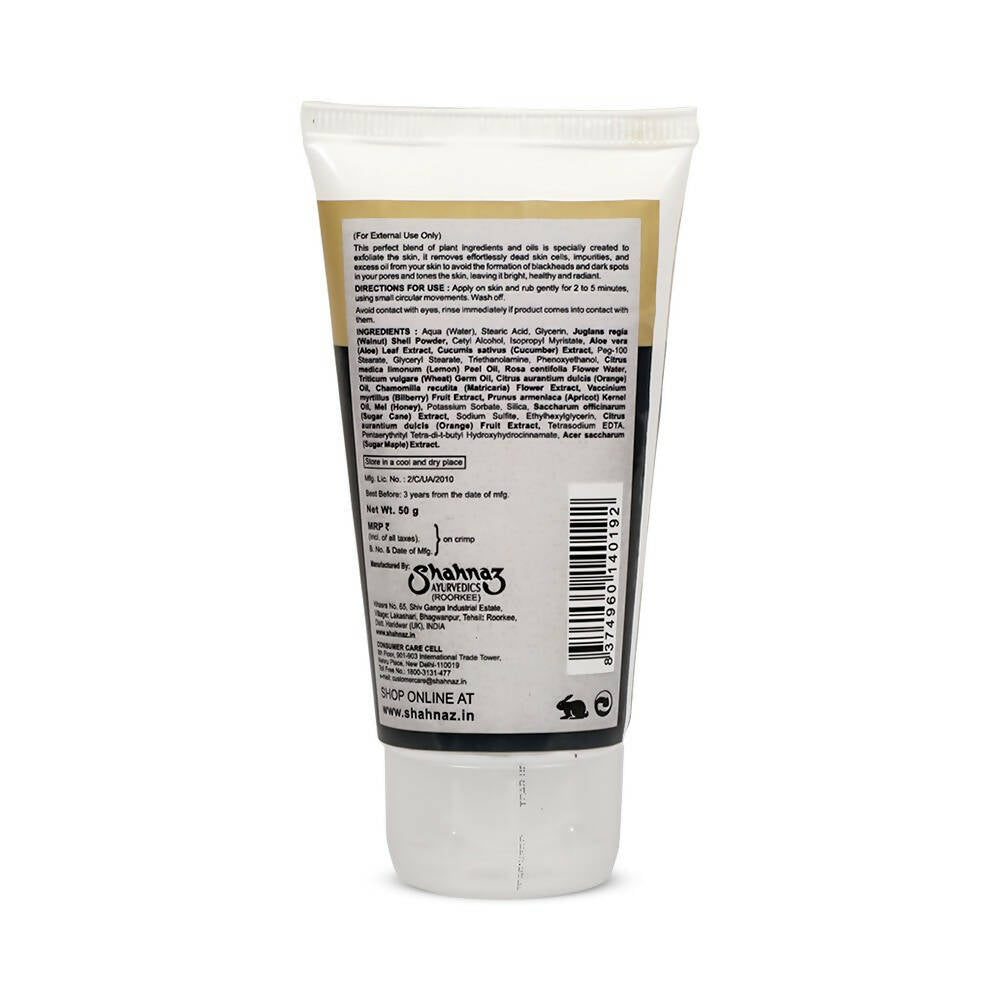 Buy Shahnaz Husain Marrdd Walnut Apricot Scrub from DrMediCart, Ship from India to USA