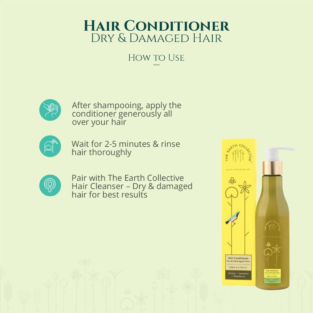 The Earth Collective Hair Conditioner - Dry and Damaged Hair - Drmedicart