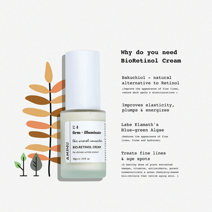 Aminu Bio-Retinol Cream Fine Lines, Wrinkles & Sagging