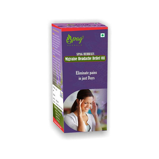 Spag Herbals Migraine Headache Relief Oil