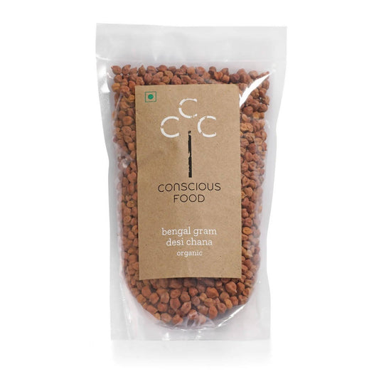 Buy Conscious Food Organic Bengal Gram (Desi Chana) from DrMediCart, Ship from India to USA