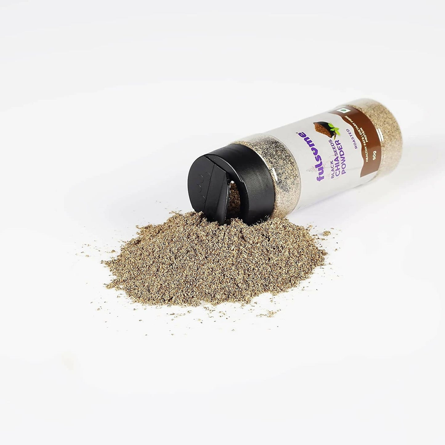 Fulsome Black Chia Seeds Powder (Roasted)