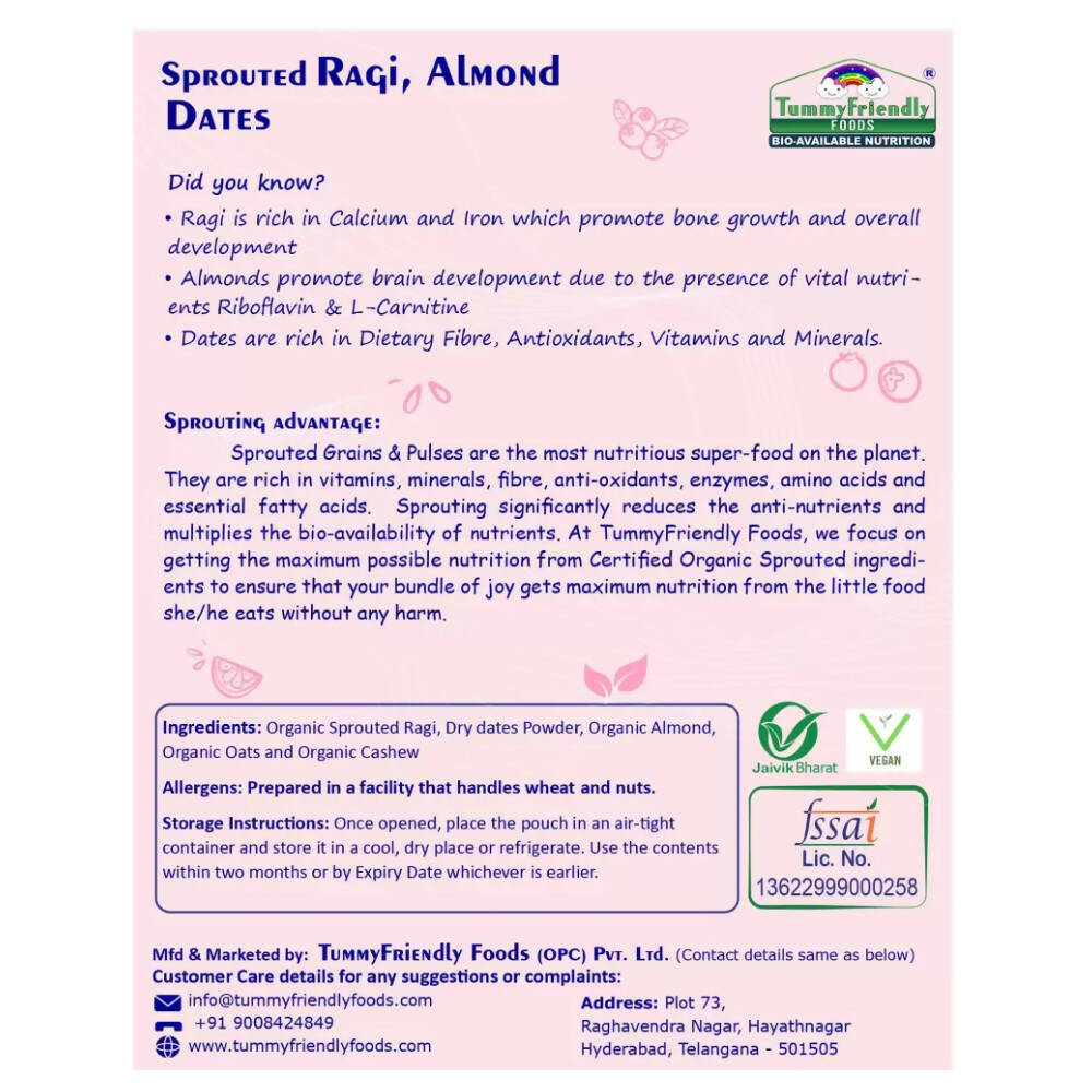 TummyFriendly Foods Certified Organic Baby Food For Toddlers, 1 Year Plus - Drmedicart