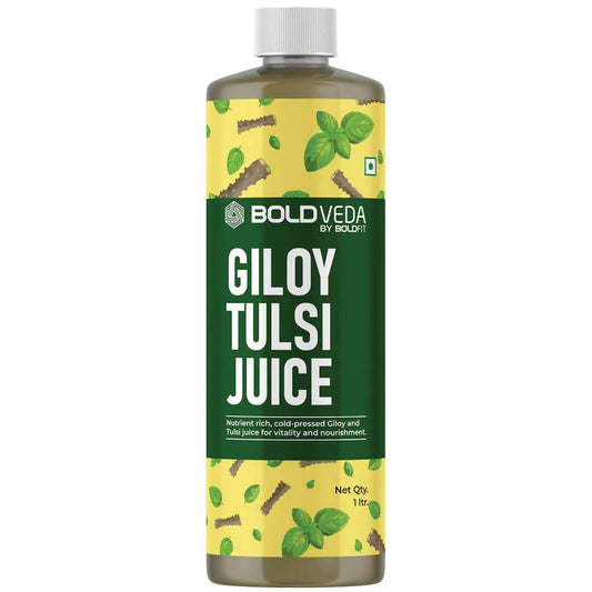 Boldveda Cold Pressed Tulsi Giloy Juice
