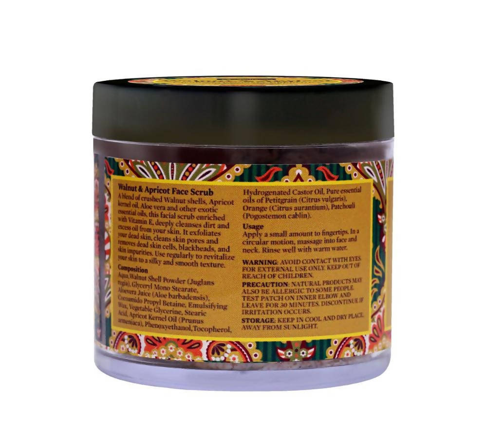 Bipha Ayurveda Walnut & Apricot Face Scrub - DrMediCart