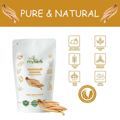 Myherb Natural Organic Shatavari Powder
