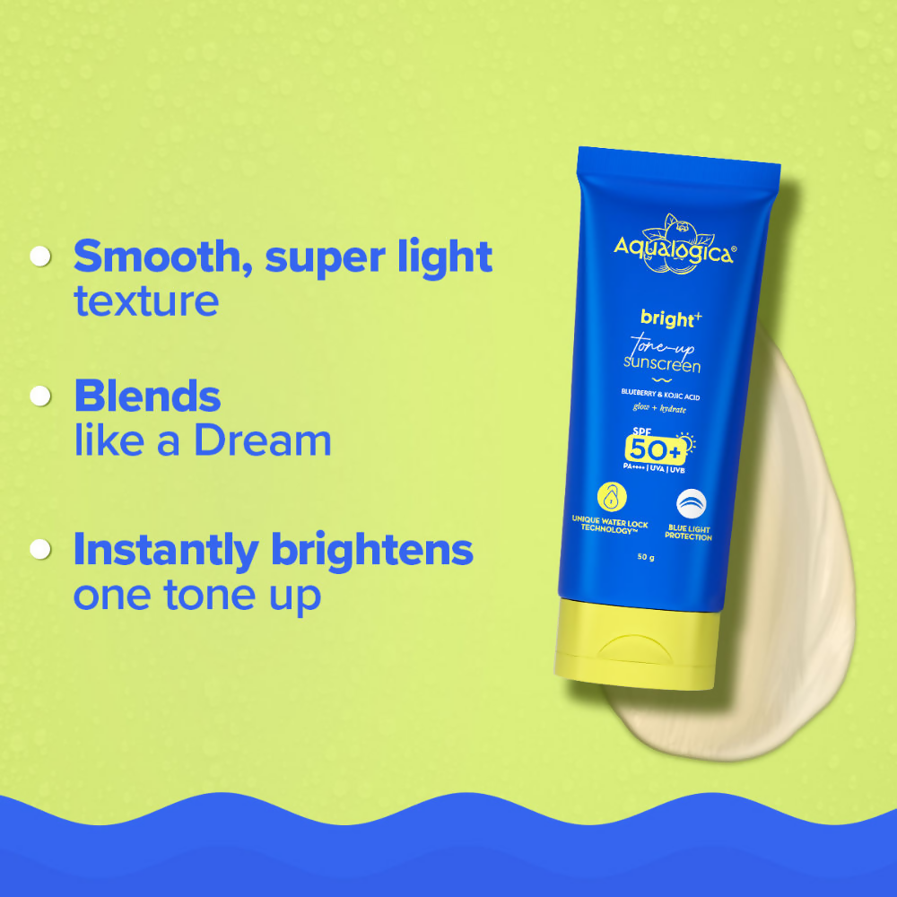 Aqualogica Bright + Tone Up Sunscreen