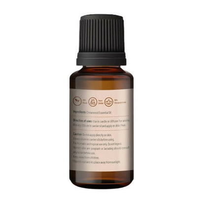Korus Essential Cedarwood Essential Oil - Therapeutic Grade
