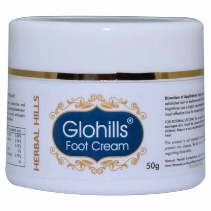 Buy Herbal Hills Glohills Foot Cream from DrMediCart, Ship from India to USA