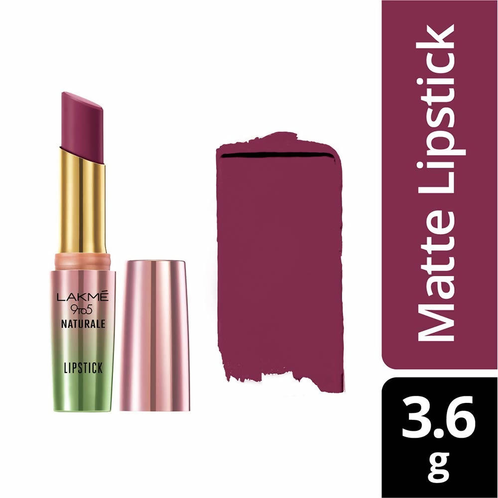 Lakme 9To5 Naturale Matte Lipstick - Magenta Minx - DrMediCart