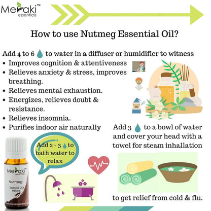 Meraki Essentials Nutmeg Essential Oil