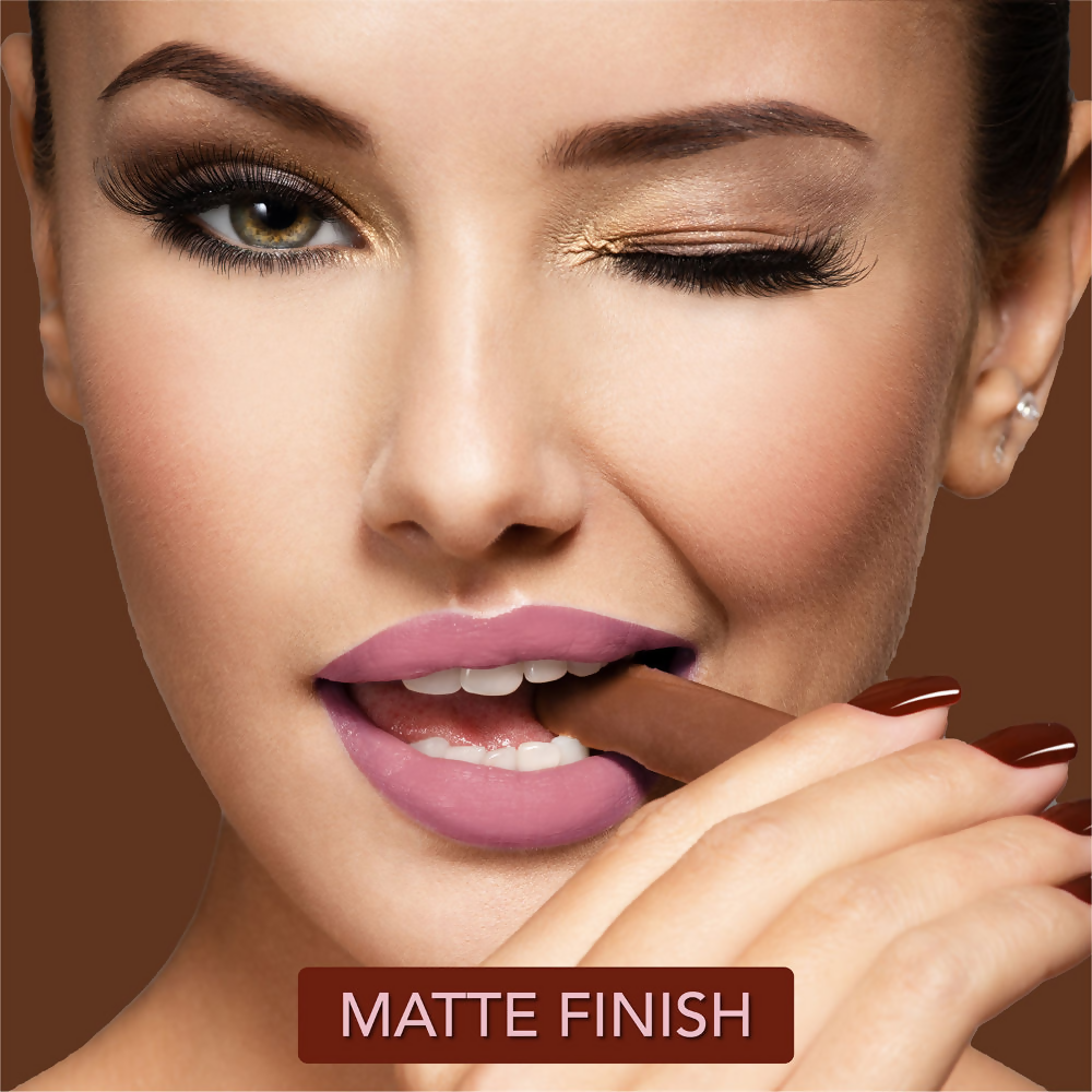 Blue Heaven Cookie & Souffle Liquid Matte Lipstick - Dusty Rose Mudpie