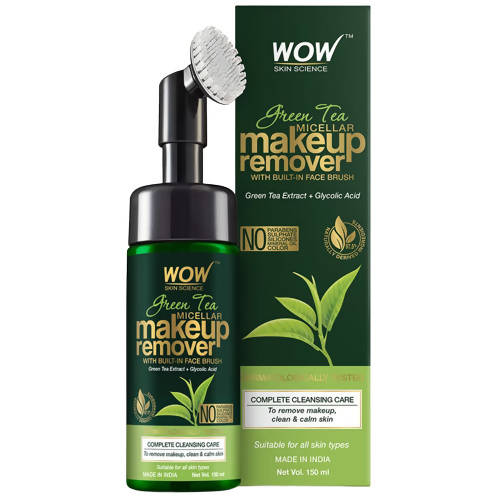 Buy Wow Skin Science Green Tea Makeup Remover from DrMediCart, Ship from India to USA