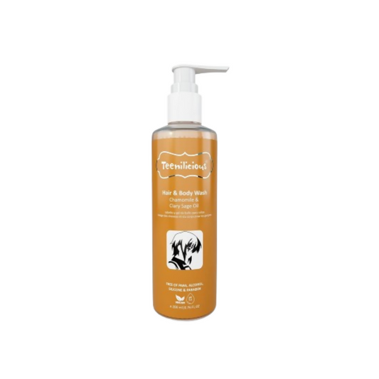 Teenilicious Hair & Body Wash With Chamomile & Clary Sage Oil