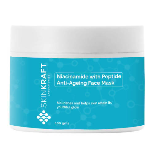 SkinKraft Niacinamide With Peptide Anti Ageing Face Mask - DrMediCart