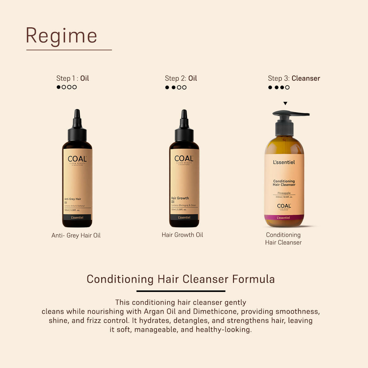 Coal Clean Beauty Conditioning Hair Cleanser With Pineapple