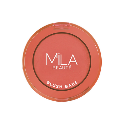Mila Beaute Babe Blush Powder Blush - Peach Soda