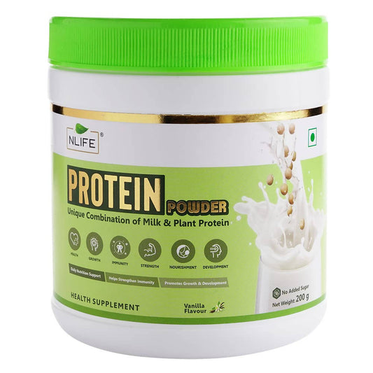Buy NLife Protein Powder Vanilla Flavor from DrMediCart, Ship from India to USA
