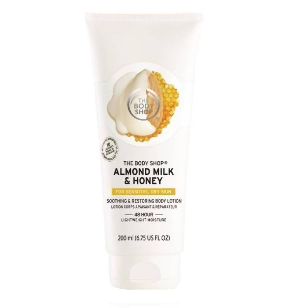 The Body Shop Almond Milk & Honey Soothing & Restoring Body Lotion - Drmedicart
