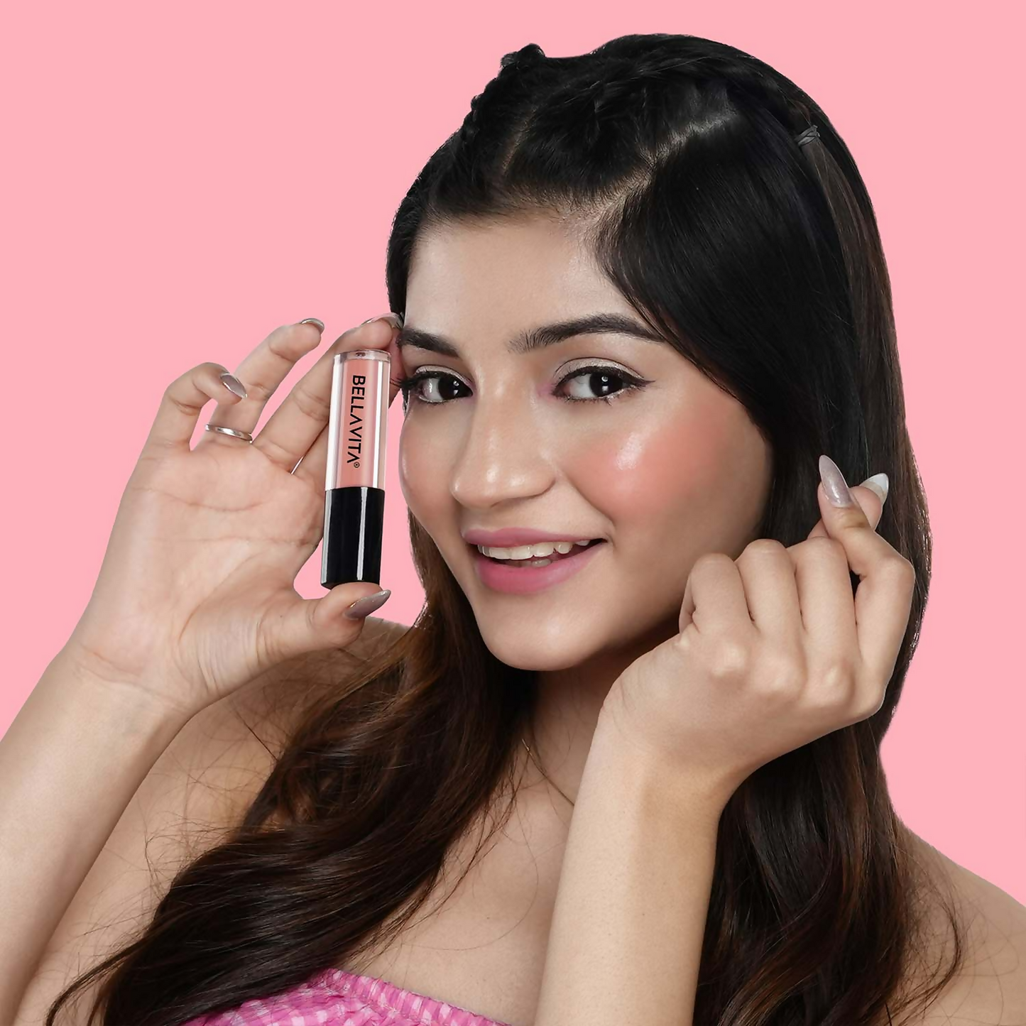 Bella Vita Organic All Hearts Face Blush - Crush Fever