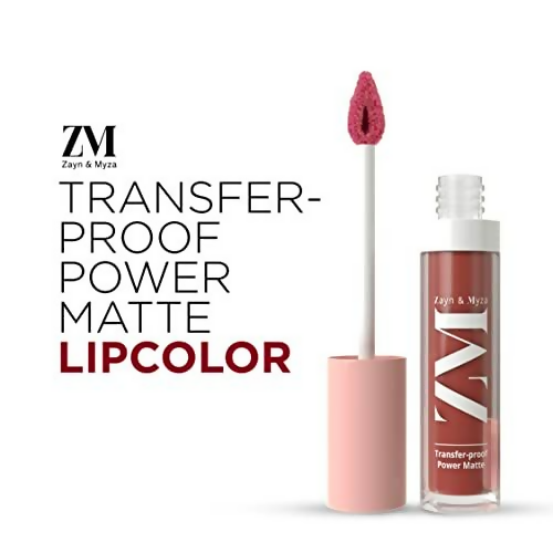 Zayn & Myza Transfer Proof Power Matte Lip Color  - Blush Nude