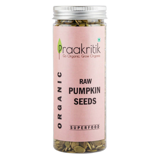 Buy Praakritik Organic Raw Pumpkin Seeds from DrMediCart, Ship from India to USA