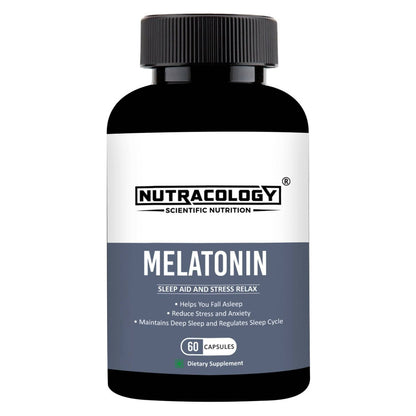 Buy Nutracology sleep support   3 mg Sleep Aid and calmness  Relax Sleeping Aid Capsules from DrMediCart, Ship from India to USA