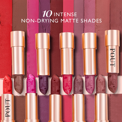 MyGlamm Pout By Karan Johar Intense Matte Plumping Lipstick - Sensational Pout