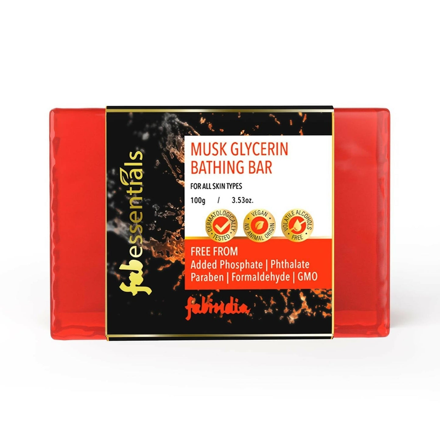 Fabessentials Assorted Glycerin Bathing Bars Combo - Avocado, Tea Tree & Musk