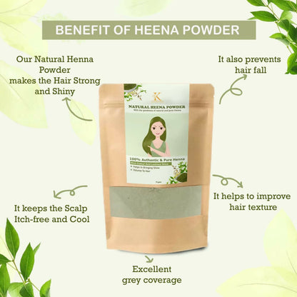 Kimayra Natural Henna Powder for Hair Care - Helps in Bringing Shine Hair