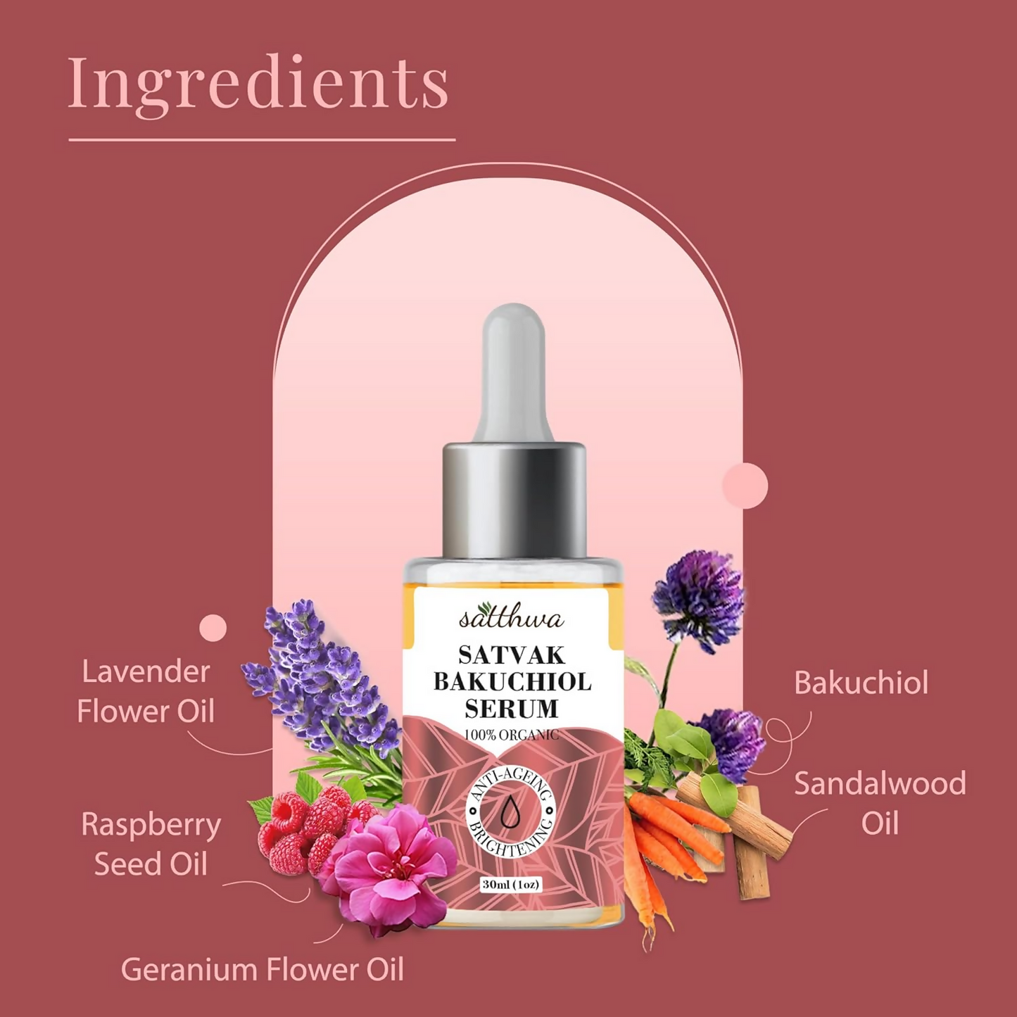 Satthwa Bakuchiol Serum For Even Skin Tone