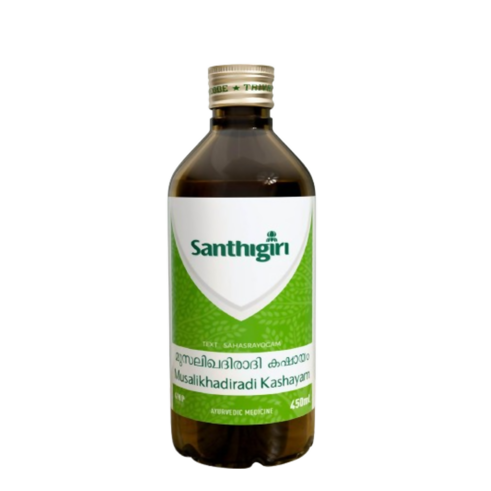 Santhigiri Musaleekhadiradi Kashayam