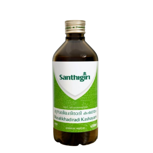 Santhigiri Musaleekhadiradi Kashayam