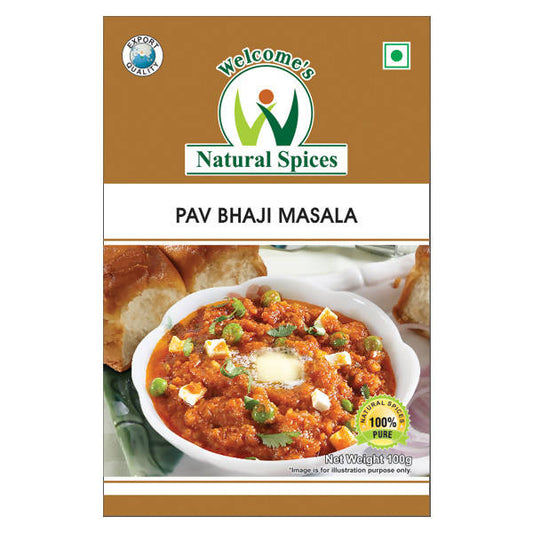 Buy Welcomes Natural Spices Pav Bhaji Masala Powder from DrMediCart, Ship from India to USA