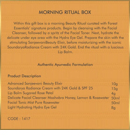 Forest Essentials Morning Ritual Box - DrMediCart