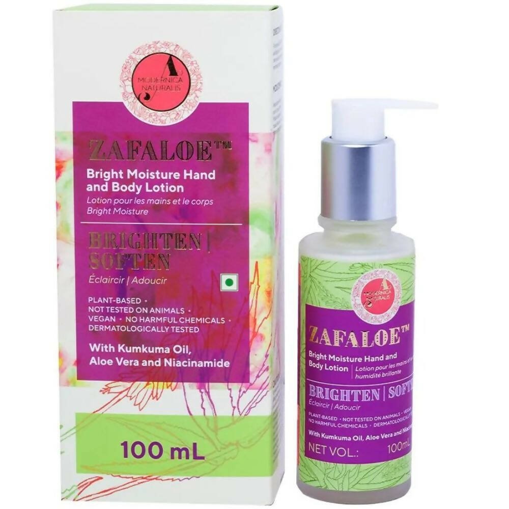 A. Modernica Naturalis Zafaloe Bright Moisture Hand & Body Lotion - DrMediCart