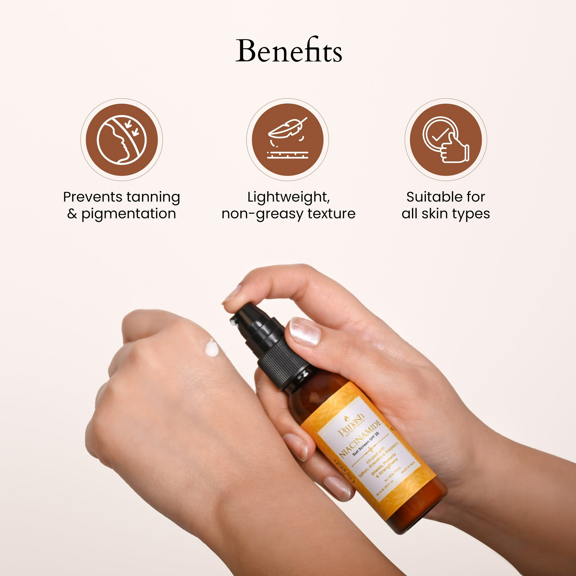 Panash Niacinamide Sunscreen SPF 35